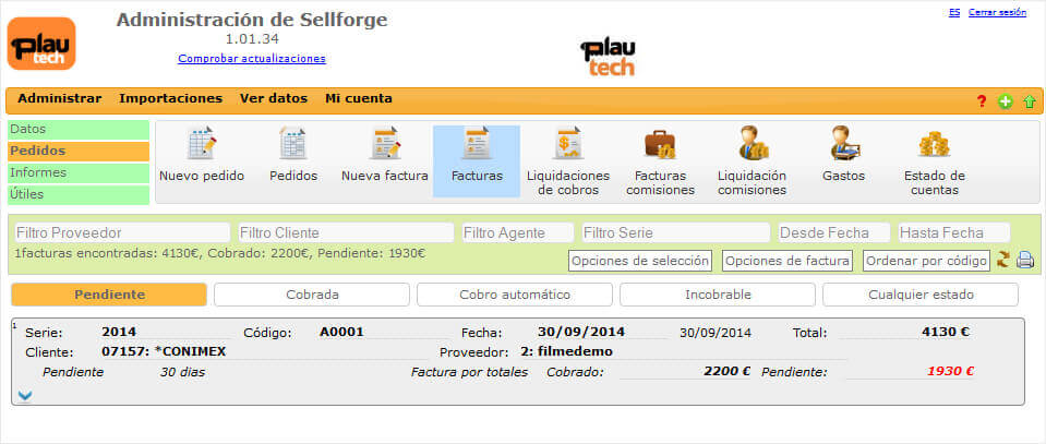 Gestion Sellforge