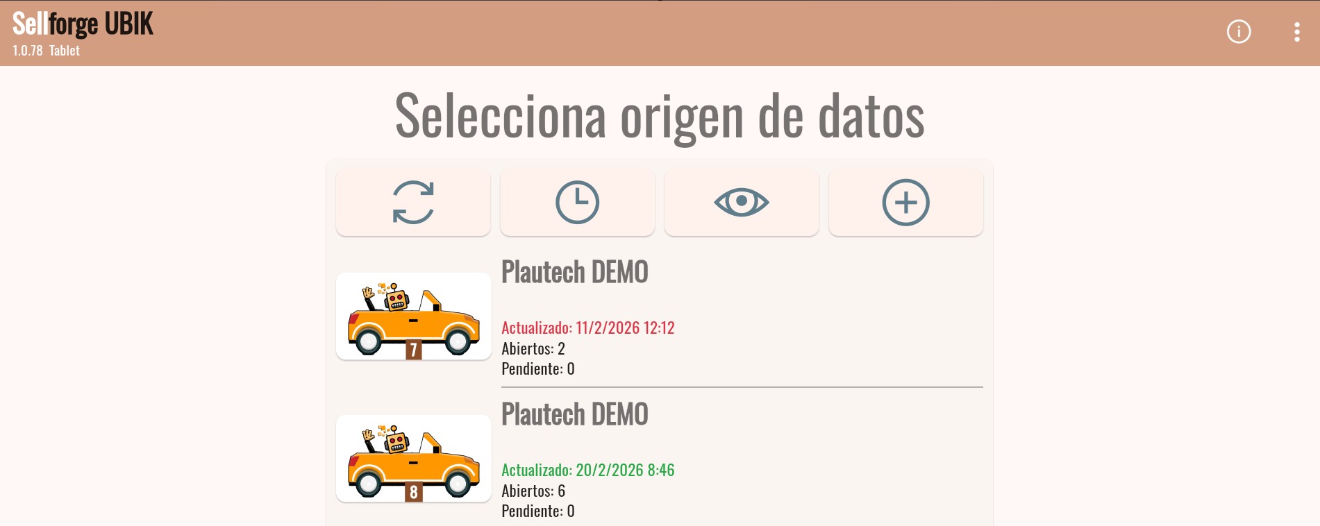 Origen datos sellforge